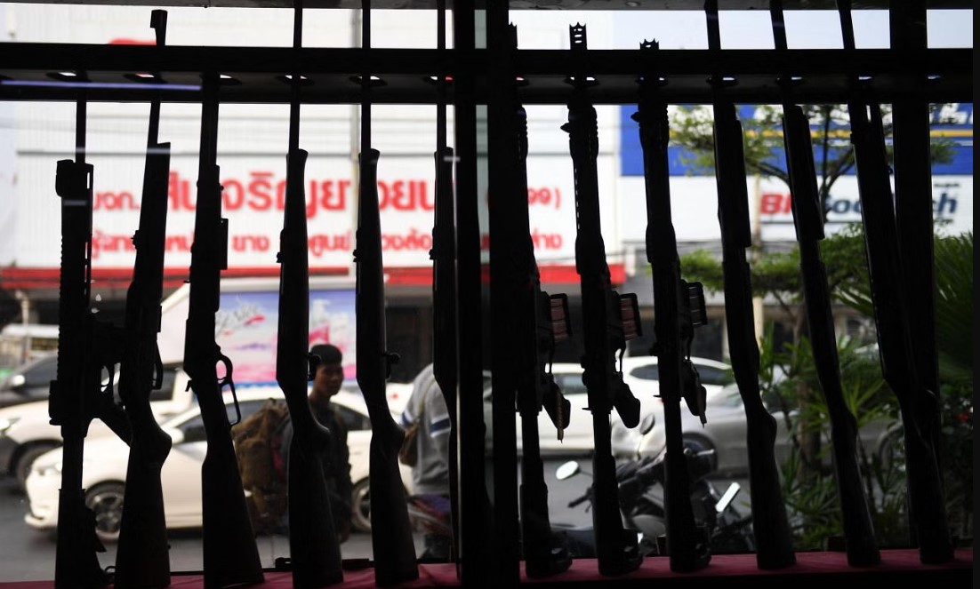 泰国频传枪击事件 未来一年停发新持枪执照