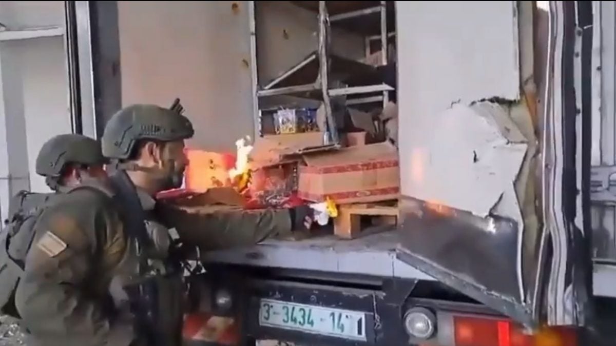 烧食物又洗劫民宅影片疯传 以军:不符规定