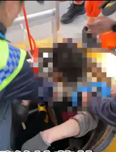 男子偷缆线摔落5公尺电塔井受困1天 警消瓮中捉鳖