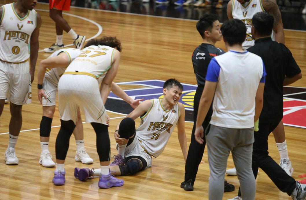 第2季大马篮球联赛| 黄亿豪伤退情况令人忧 金群利赢球难高兴