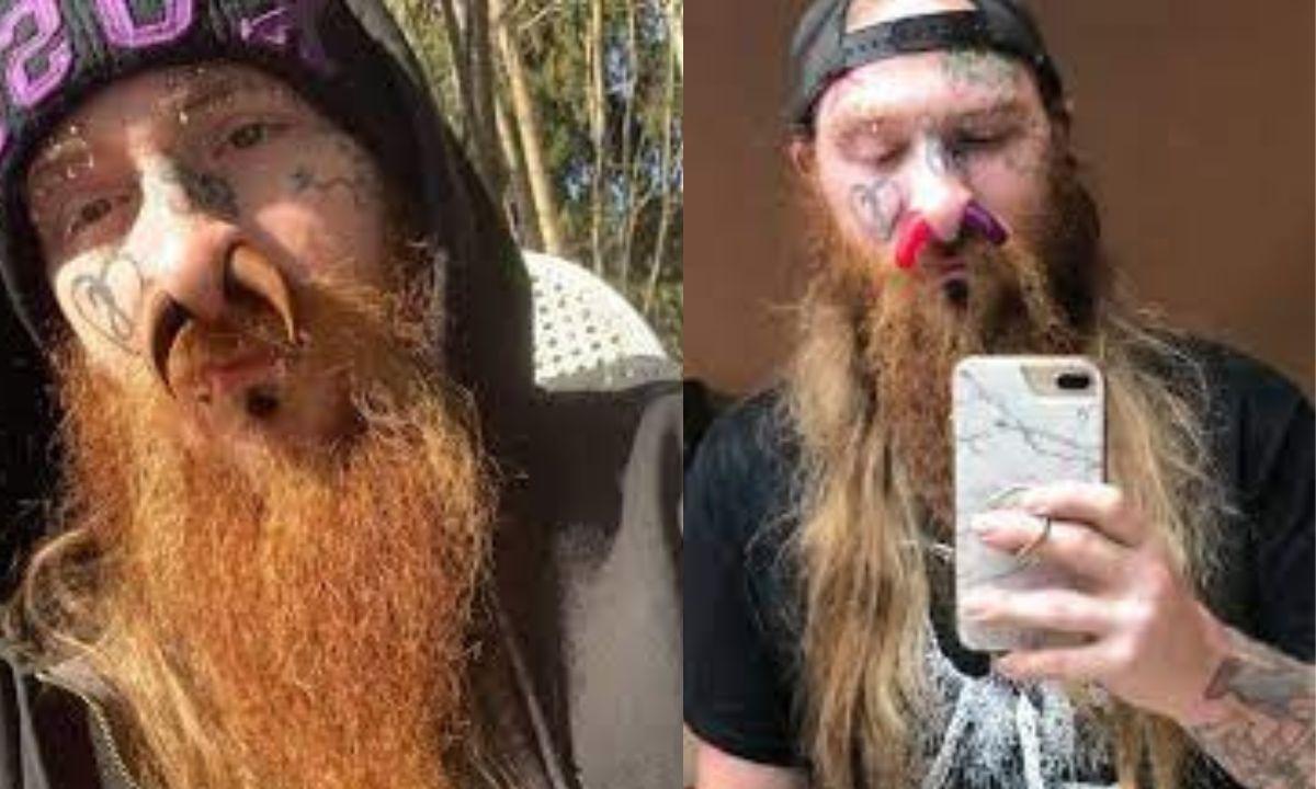 美国男子2.6公分鼻环洞破健力士世界纪录 困扰竟是无法大啖咀嚼