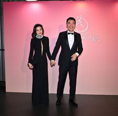 艾嘉娶媳｜600中港台大咖宾客云集 李心洁透视性感刘嘉玲毛绒贵妇