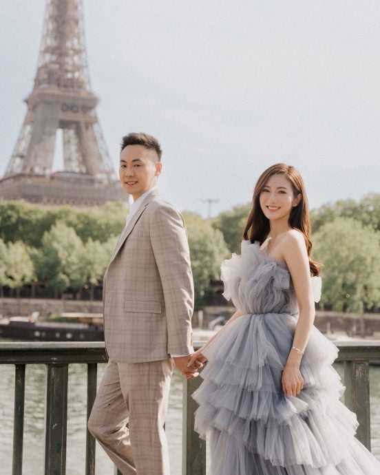 蔡嘉欣富贵出嫁　金器挂满身闪爆出嫁