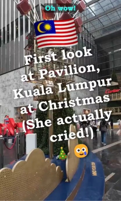 视频 | 大马商场圣诞氛围浓厚 外国夫妇哭了:有家的感觉