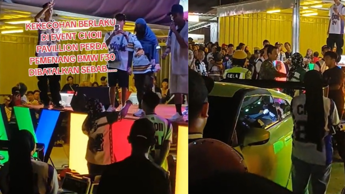 视频 | 抽奖抽到BMW却迟上台!被取消资格妇女大闹