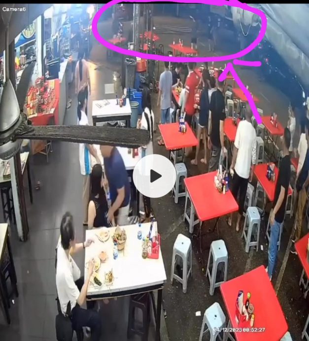 视频|两批人马新山商区午夜“开片” 警捕3人