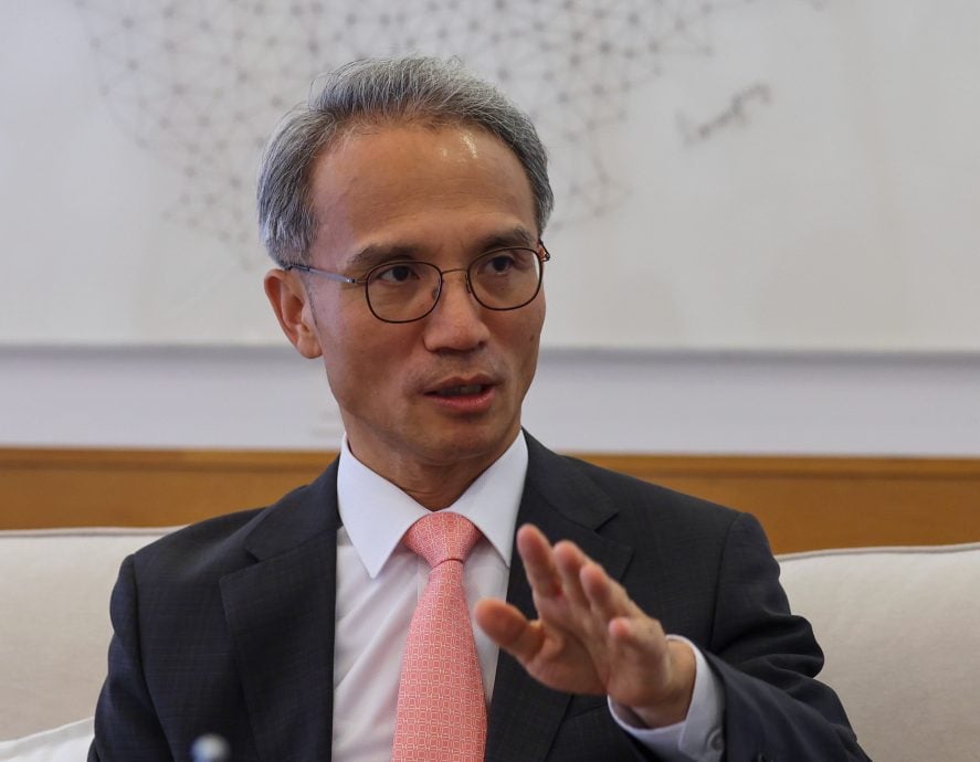 韩国驻马大使接受马新社访问