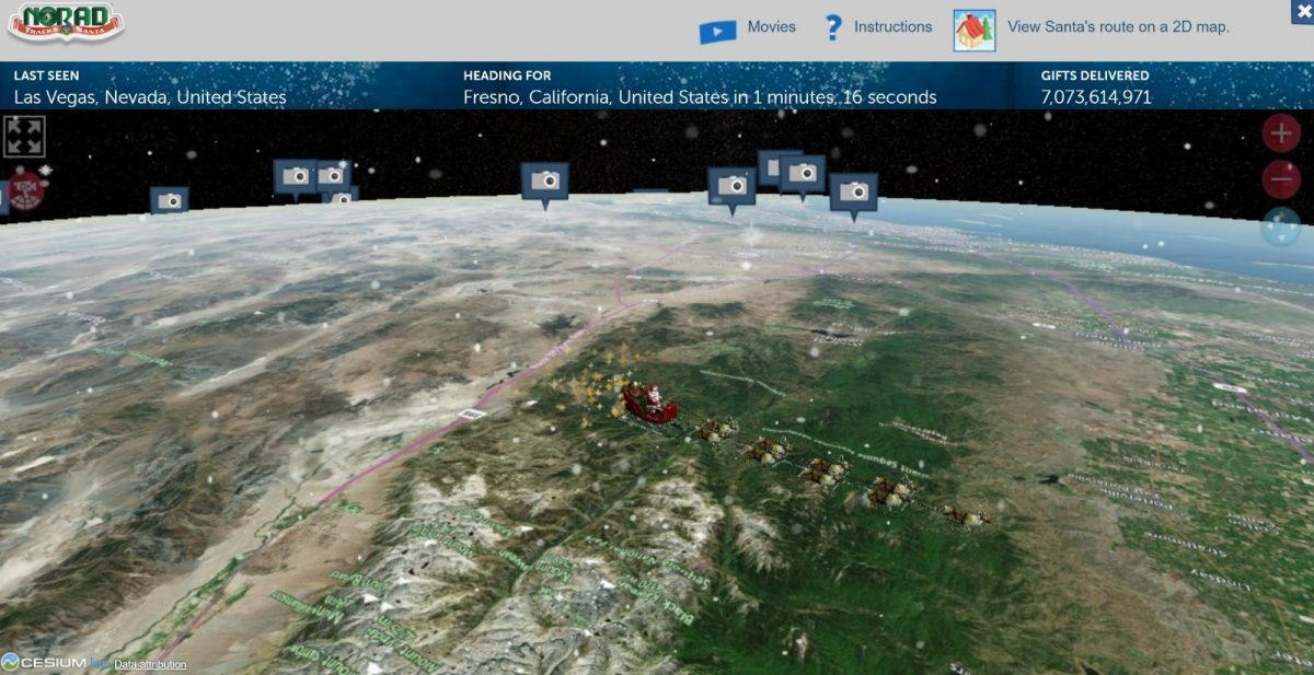 飞过大马3个地方　你有看到圣诞老人吗？