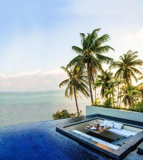 马国明汤洛雯婚礼地点曝光 亲友在苏梅岛见证下完婚