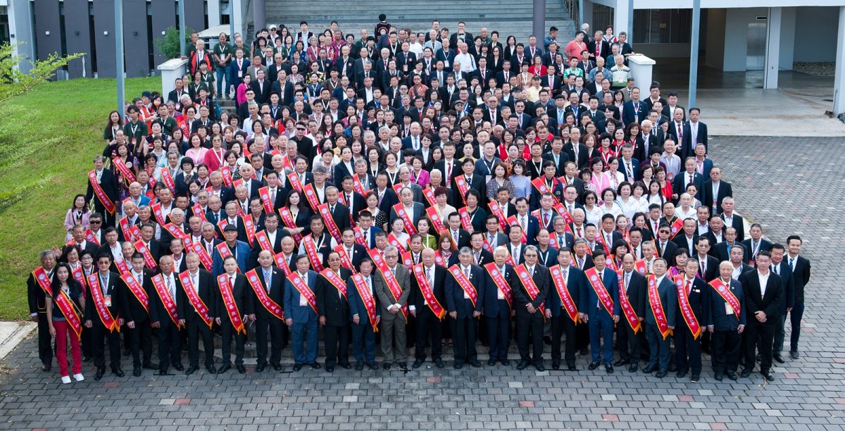 (全国版)台湾辛柯蔡百人团赶不上昨晚在吉打举办的世界柯蔡宗亲总会迎宾晚宴。
