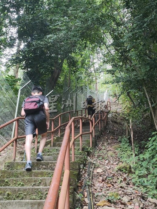 (大北马)在山中:升旗山古迹山径