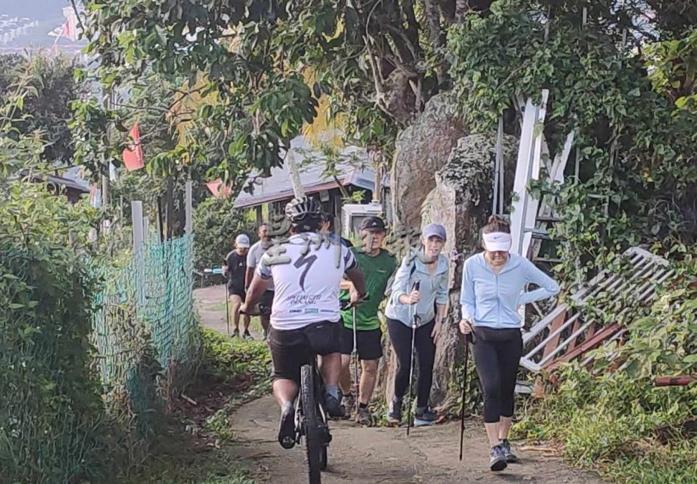 (大北马)在山中:升旗山古迹山径