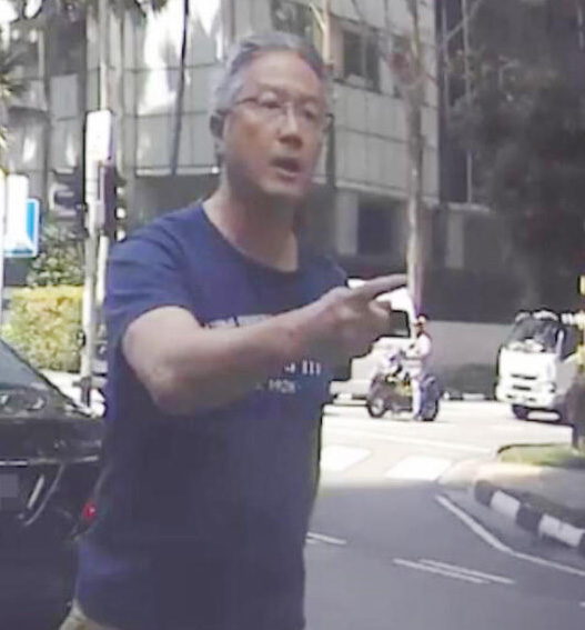 (已签发)柔:狮城二三事:因车祸引发纠纷 狮城国大教授接严厉警告