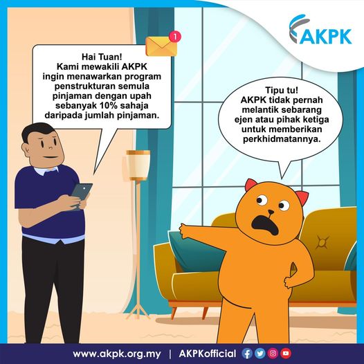 (求真)Amaran Scam:AKPK无代理无收费