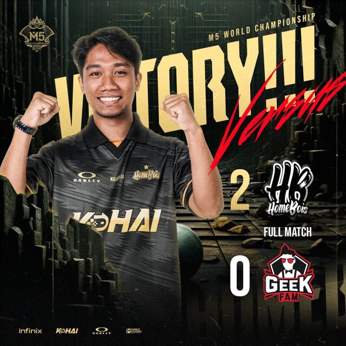 MLBB M5世界锦标赛|鼓励SMG电竞队次轮振作  大马HomeBois队D组旗开得胜