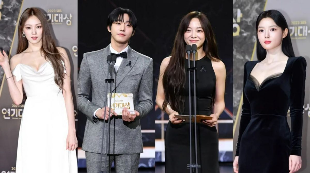 SBS演技大赏成李善均追思会 众星黑衣走红毯