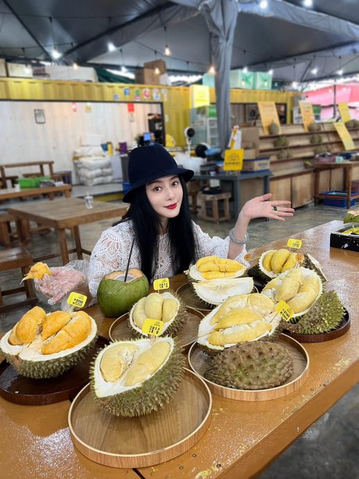 SS2包场实现“榴梿自由” 范冰冰惊呼:Sedapnya