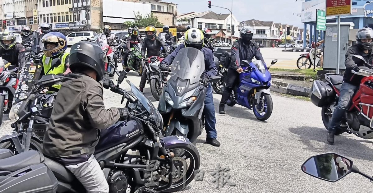 170辆重型摩托车全马各地奔赴怡保出席“收Bike宴”