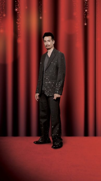 万千星辉颁奖典礼2023｜陈山聪宫廷装出位　单立文入围老婆不开心？