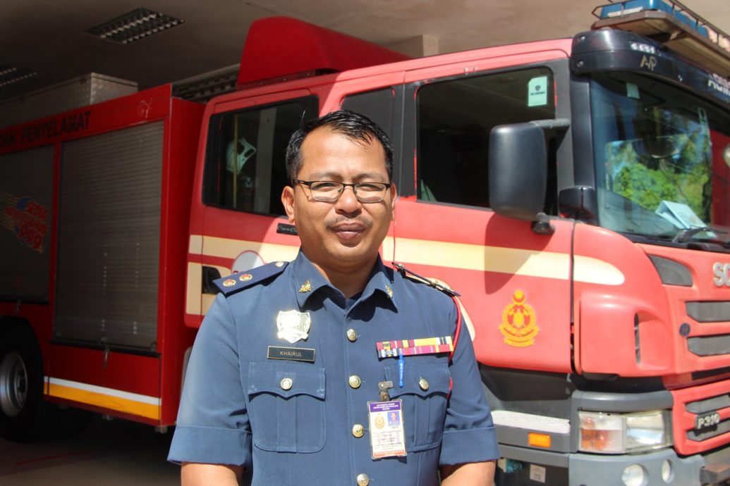 东：劳勿消拯局局长凯鲁奉劝民众在新年期间小心燃放鞭炮