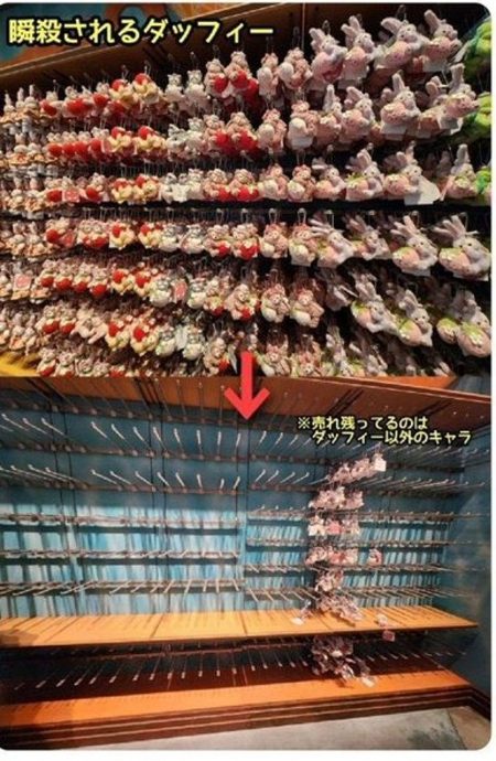 中国人挤东京迪士尼“蝗虫过境”　疯抢达菲熊太恐怖！日本人吓到