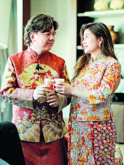 伍仲衡大婚星光熠熠 许诺爱妻不单独约异性 