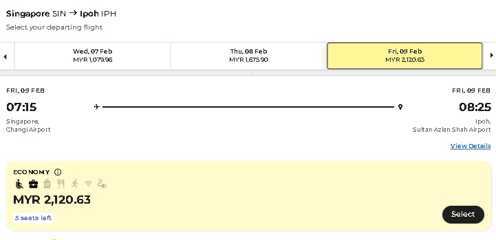 佳节逢学年假期 农历年前后隆怡ETS车票售罄