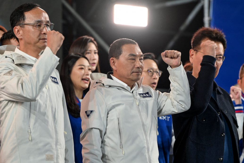 侯友宜:总统败选我扛责 挺朱立伦续带领国民党