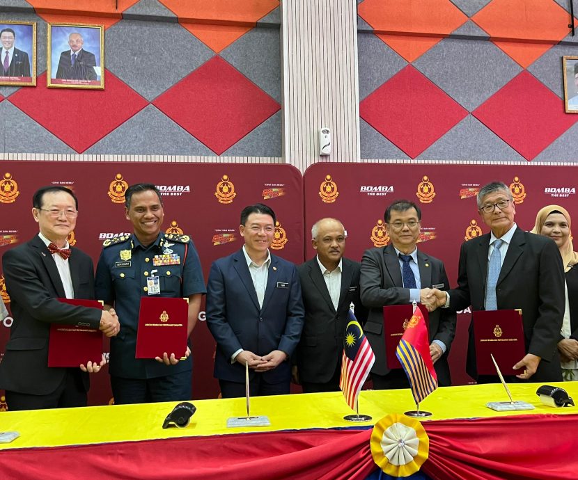 倪可敏出席大马消拯局活动