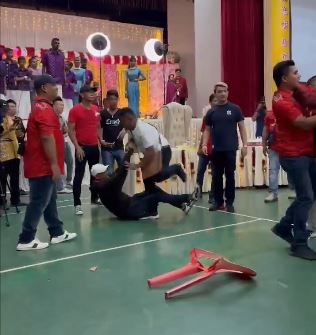 印裔新人在华人礼堂举行婚礼·巫裔宾客大打出手