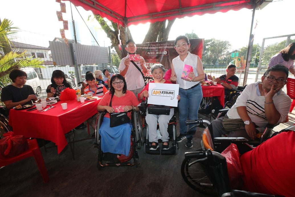 大都会-（双头之一）大马残障自立协会办障友新春聚餐／8图