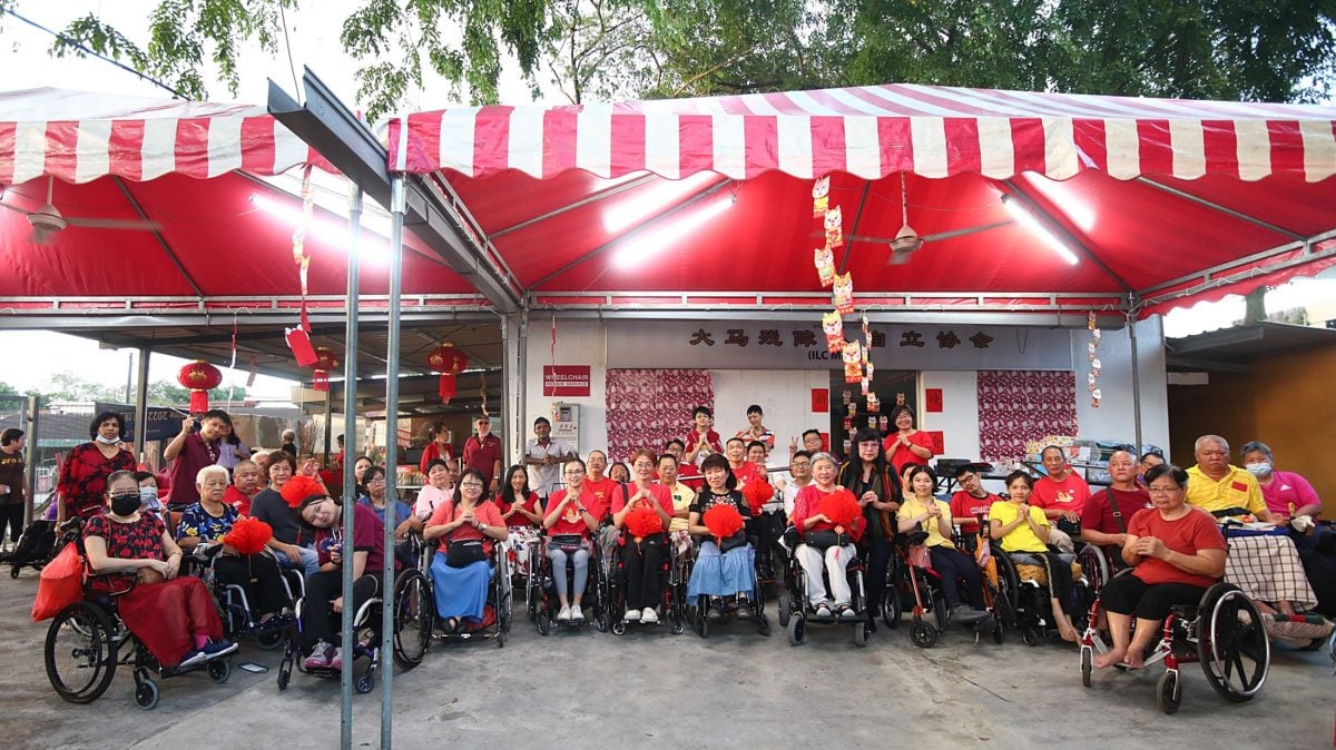 大都会-（双头之一）大马残障自立协会办障友新春聚餐／8图