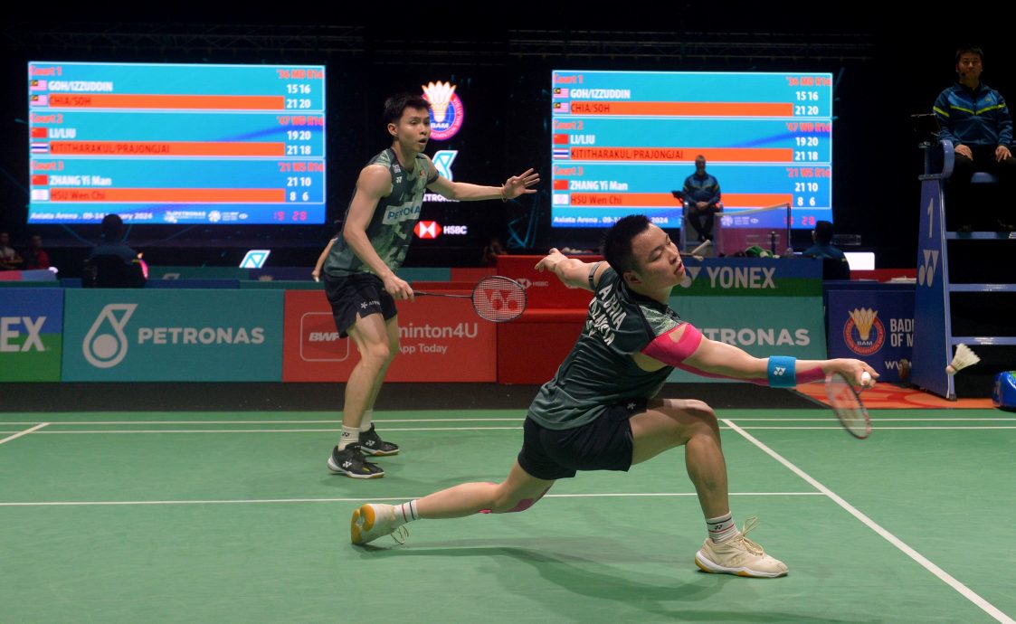 大马羽球超级1000赛| 男双格局最开放 陈金和:敢抢前3拍者得天下