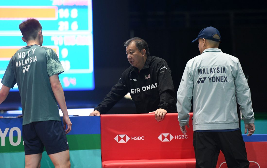 大马羽球超级1000赛| 黄智勇伤势结果未出炉 国羽教练心急如焚