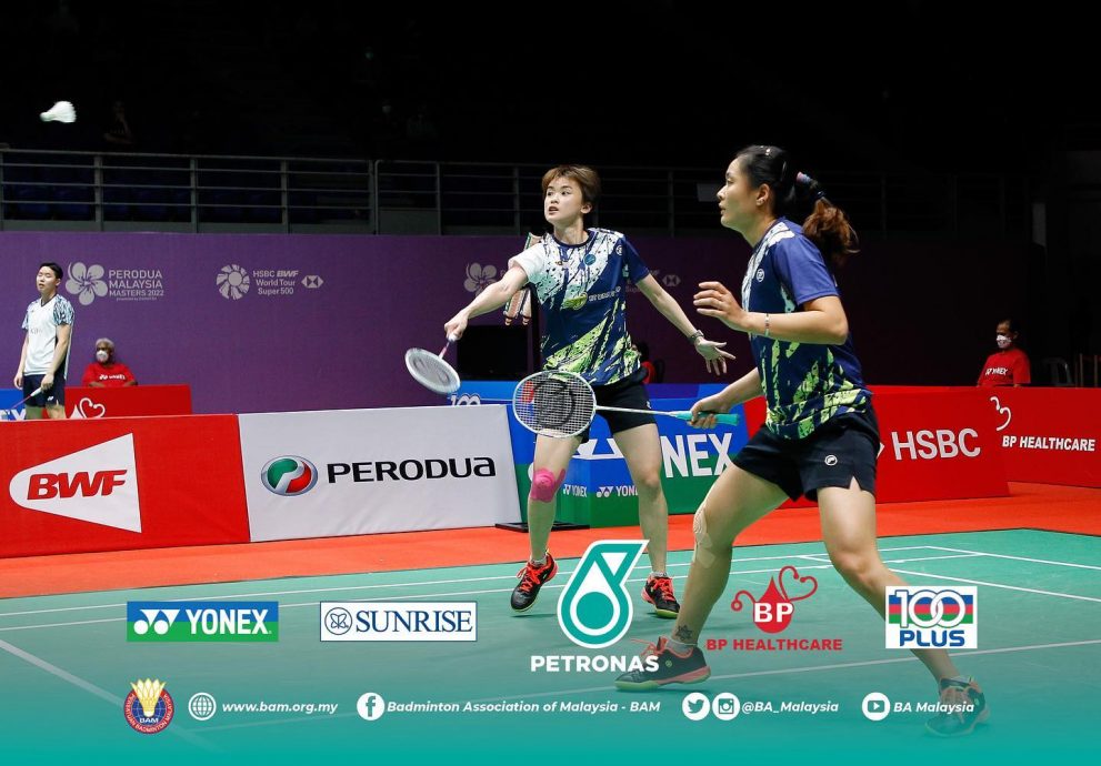 大马羽球超级1000赛|雯仙组合不敌汶妹玄炫 大马4支女双皆首圈出局