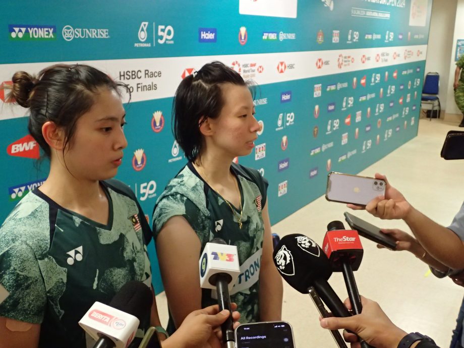 大马羽球超级1000赛|首度交锋不敌韩国李白 双张:对手战术更出色