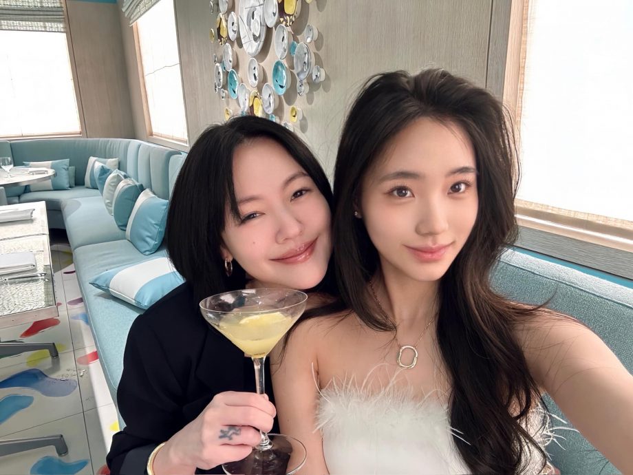 小S露美腿对决女儿香肩 Lily气质逼人