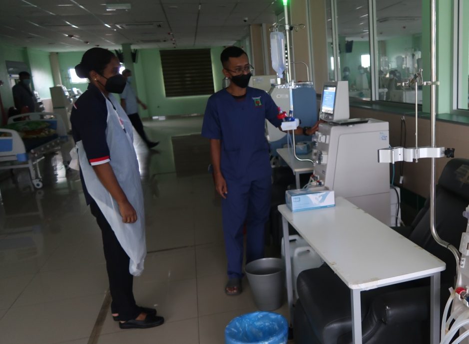 **已签发**柔︰再肇树技断电事件,拉美士洗肾中心火速暂停服务