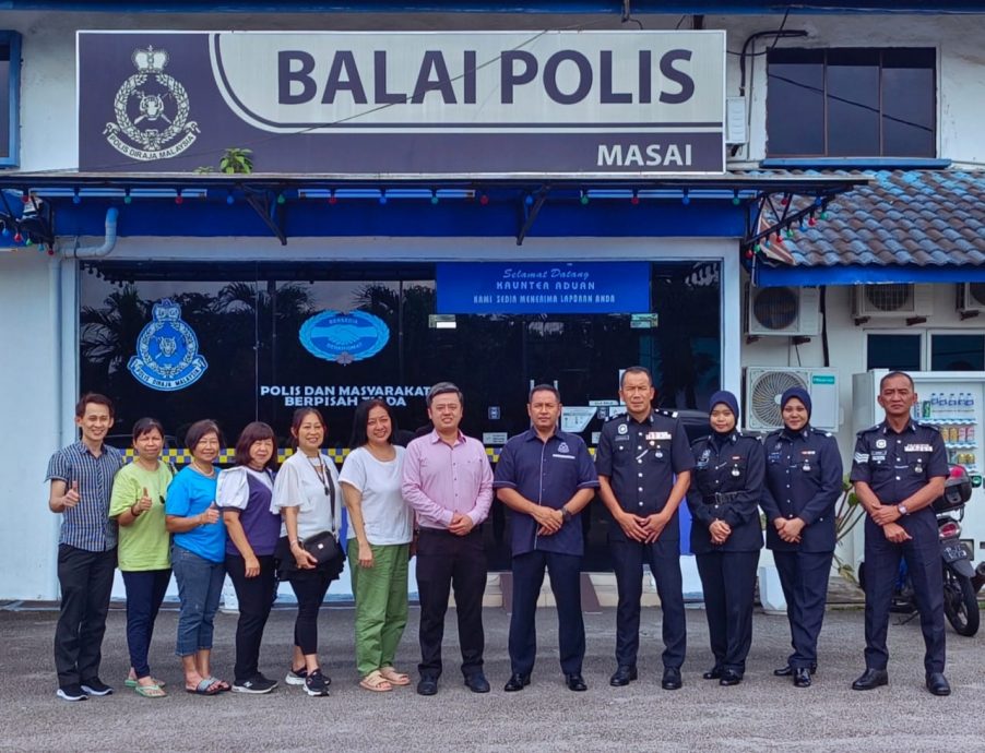 **已签发**柔:马西新村委员会为警民合作搭建桥梁