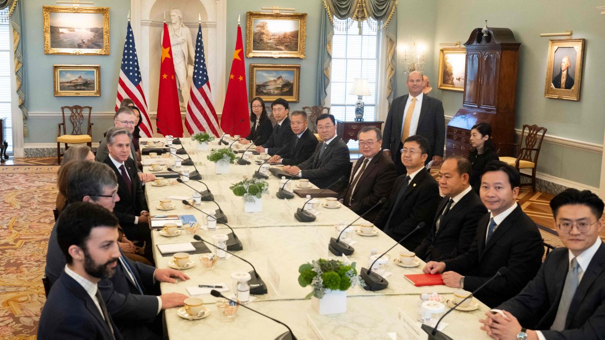 布林肯台湾大选前夕晤刘建超 重申台海和平稳定重要