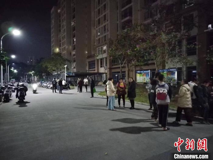 广西北海海域发生地震 居民：被震醒了