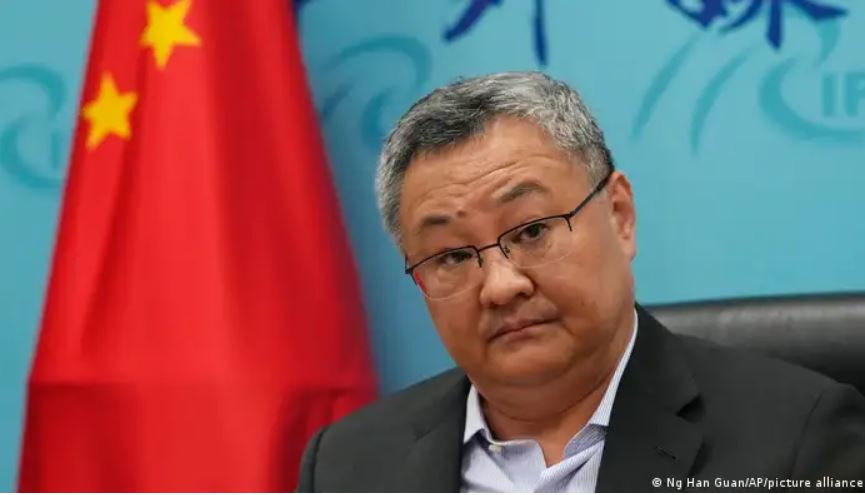 德国之声 | 中国驻欧盟高官谈秦刚:做错事免职不足为奇