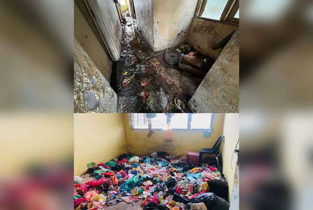 房屋恶臭脏乱不堪 “母子每月只领RM300过活！”