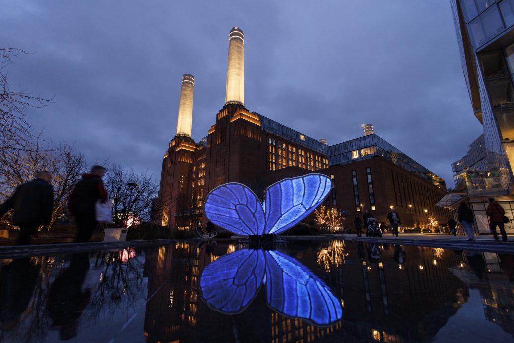 拼盘) 巴特西发电站灯光节登场