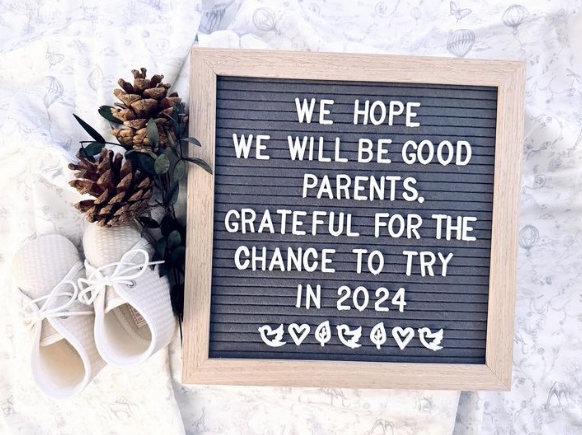 朱千雪元旦报喜 宣布造人成功