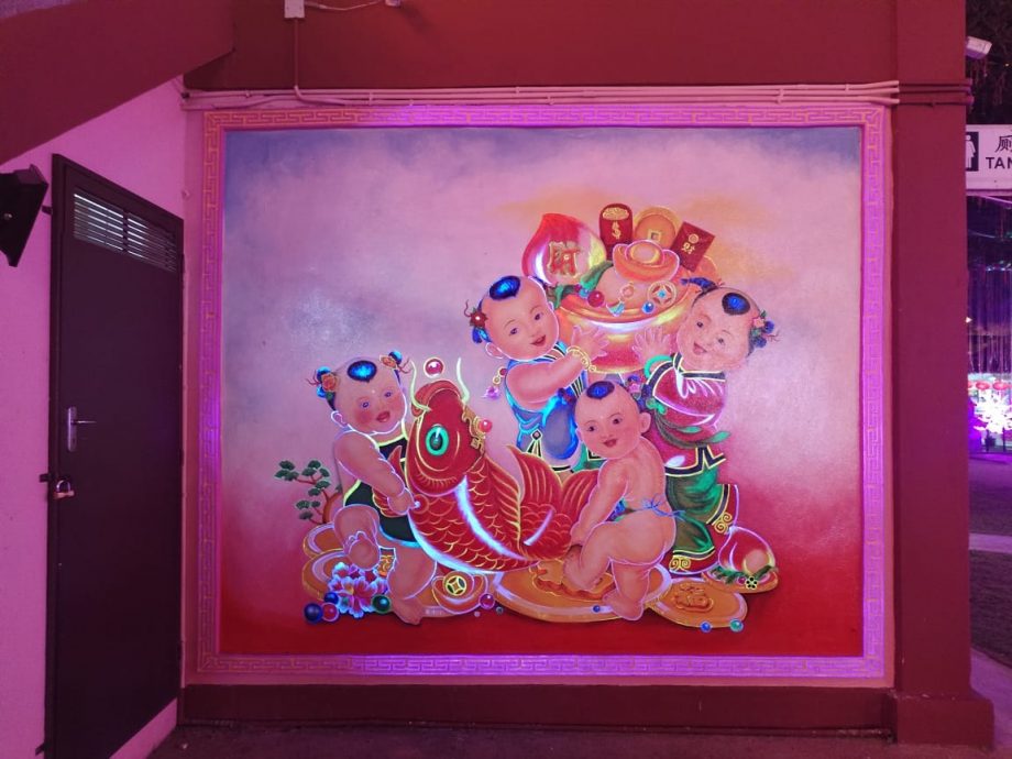 柔︰利民达云峰宫“夜光”迎龙年,冀成游客打卡景点