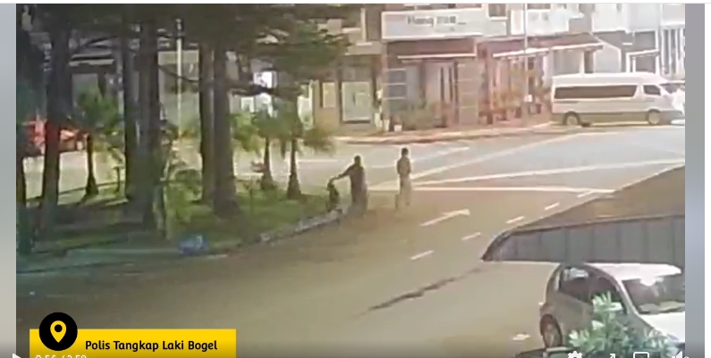 柔: 疑受情伤全裸上街 外籍男子被警逮捕