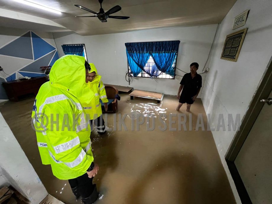 柔: 警劝请民众提早准备 “勿等家淹水才撤离”