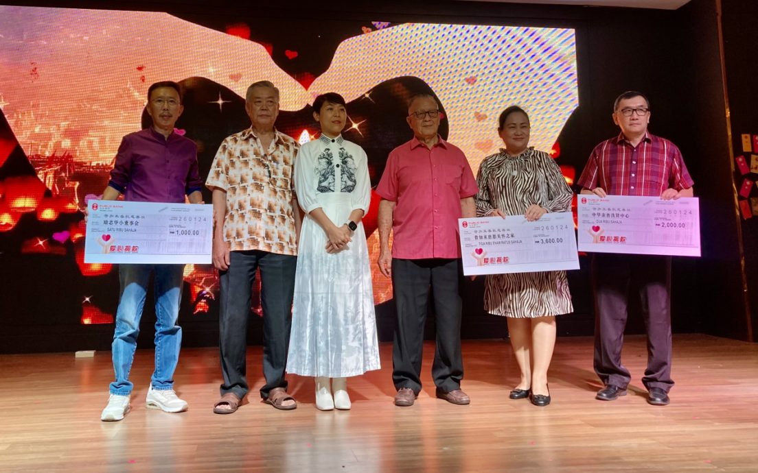 柔:春秋慈善社庆新春捐6600令吉给3个组织