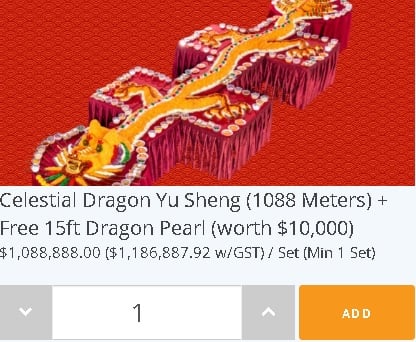 柔:狮城二三事:花380万令吉捞生,你试过了吗?
